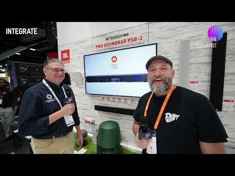 Thumbnail for MadisonAV launches the JBL Pro Soundbar PSB-2 to Australian market at Integrate 2024