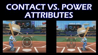 Baseball 9 Tips: Power and Contact Attributes