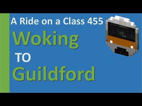 A ride on a Class 455: Woking to Guildford