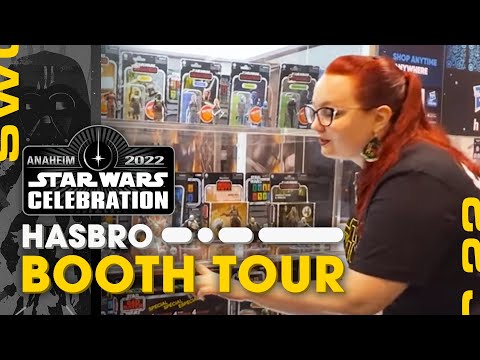 Star Wars Celebration 2022 | Hasbro Booth Tour | Hasbro Pulse