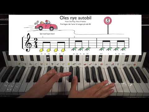 Introduktion til Klaverleg bind 1. Lær at spille klaver