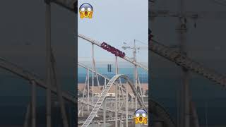 Would You Ride the Worlds Fastest Roller Coaster at Ferrari World 🎢🤔 #shorts