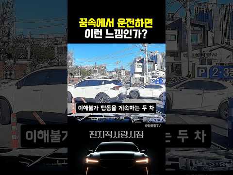 꿈속에서 운전하면 이런 느낌인가?