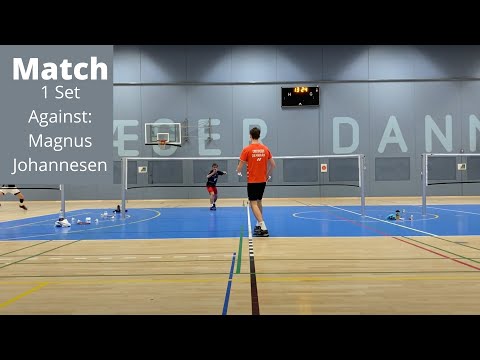 Full 1 set against Magnus Johannesen