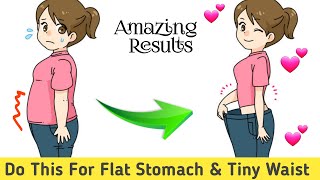 Flat Stomach & Tiny Waist at Home 🔥  Complete Guide to Sculpt Your Core By Fitness Guide