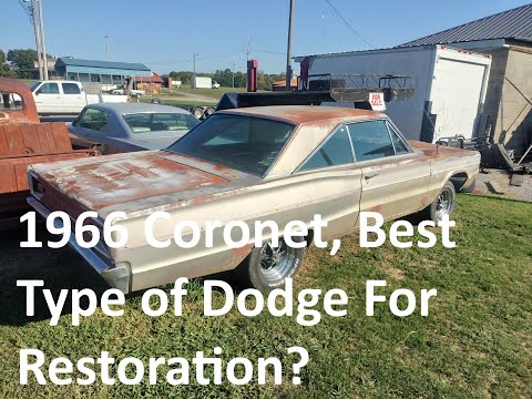 The 1966 Dodge Coronet. These are Still Affordable!