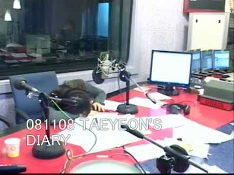 081108 SNSD TAEYEON'S DIARY