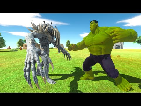 Hulk vs Scourge Fight - Animal Revolt Battle Simulator