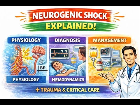 Neurogenic Shock Explained: Physiology, Diagnosis, and Management | Trauma & Critical Care