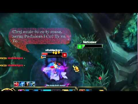 League of Legends Morgana Vs Ahri Low HP Swięty Andrzej