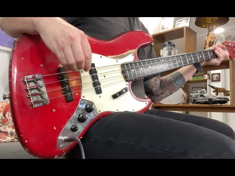 Fender Jazz Bass 1964 - Candy Apple Red image 13