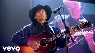 George Strait - Living For The Night (Live @ Reliant Stadium/2009 - Closed Captioned)