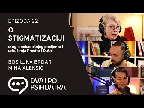 O stigmatizaciji iz ugla pacijenta i udruženja za pomoć | Dva i po psihijatra, ep.22