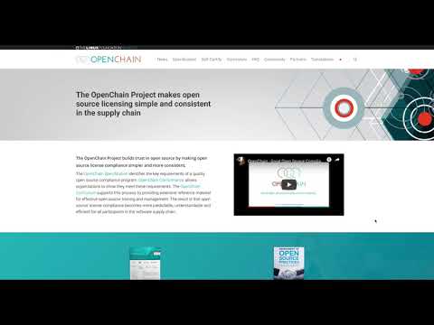 OpenChain Self-Certification - April 2019 Overview