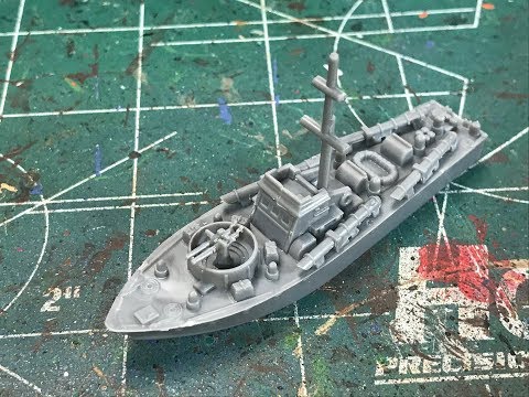 How to assemble the Vosper MTB from the starter box