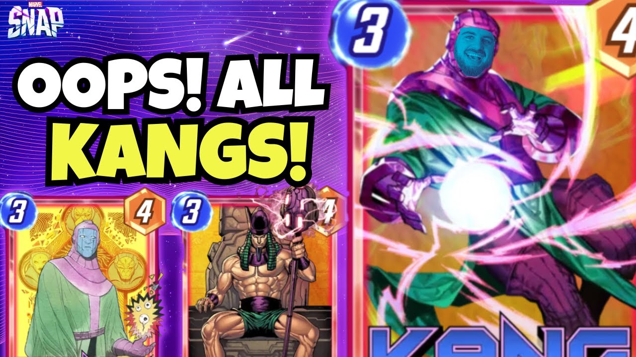 Oh My God...Kang Situation Is Crazy... | Kang Marvel SNAP New Card Review And Best Infinite Decks