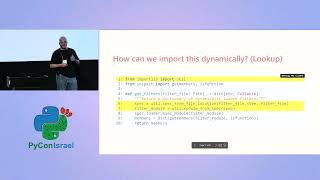 Download the video "Tsvi Mostovicz - Designing a plugin architecture in Python"