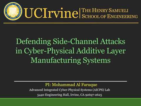 Defending Side Channel Attacks in Cyber-Physical Additive Layer Manufacturing System