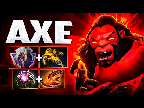 Truly Become OP Offlane AXE With Octarine + Overwhelming Blink Build Endless Battle Hunger Dota 2