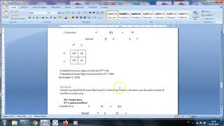 Esercizi di genetica