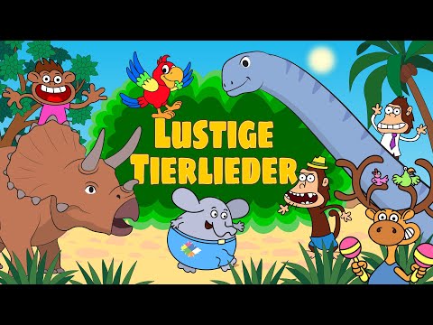 Lustige Tierlieder | Zum Mitsingen | Kindermusikwelt