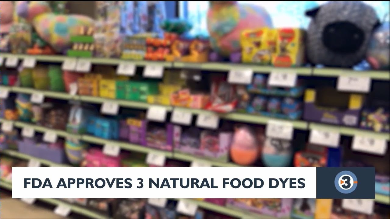 FDA approves 3 natural food dyes