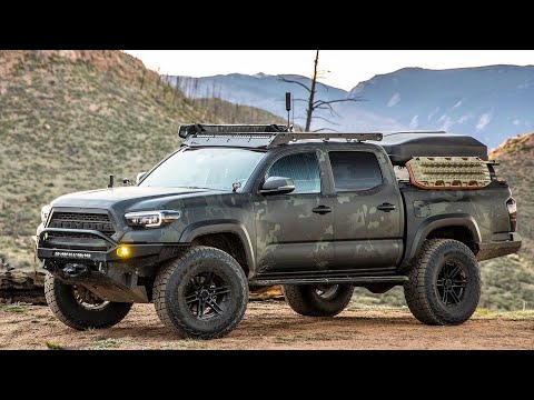 OVERLAND Built Tacoma Bug Out Rig Walk Around - LLOD Tacoma Build