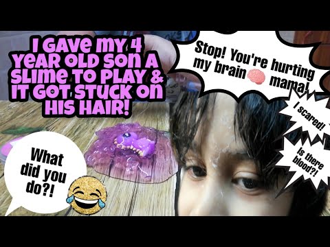I GAVE MY 4 YEAR OLD A SLIME - THIS HAPPENED| FILIPINA IN PAKISTAN |Vlog29
