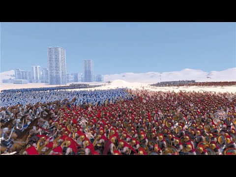 MEDIEVAL ARMY VS ANCIENT AMRY VS OGRE ARMY - UEBS MODS - Ultimate Epic Battle Simulator
