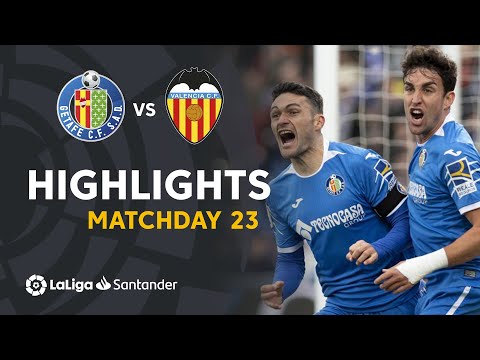 Highlights Getafe CF vs Valencia CF (3-0)