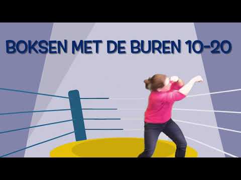 bewegend leren - Boksen met de buurgetallen 10-20