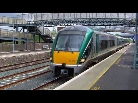 Irish Rail 22000 Class Intercity Train number 22318 - Kildare Station