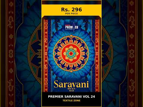 Premier Saravani Vol 24 – product video thumbnail