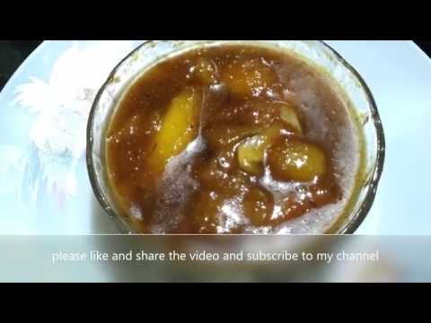 Kachche aam ki launji recipe/ kairi guramma recipe / Raw mango chutney with jaggery | Aam ki launji
