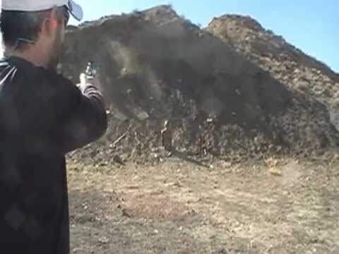 Keith shooting a S&W model 629  44 magnum
