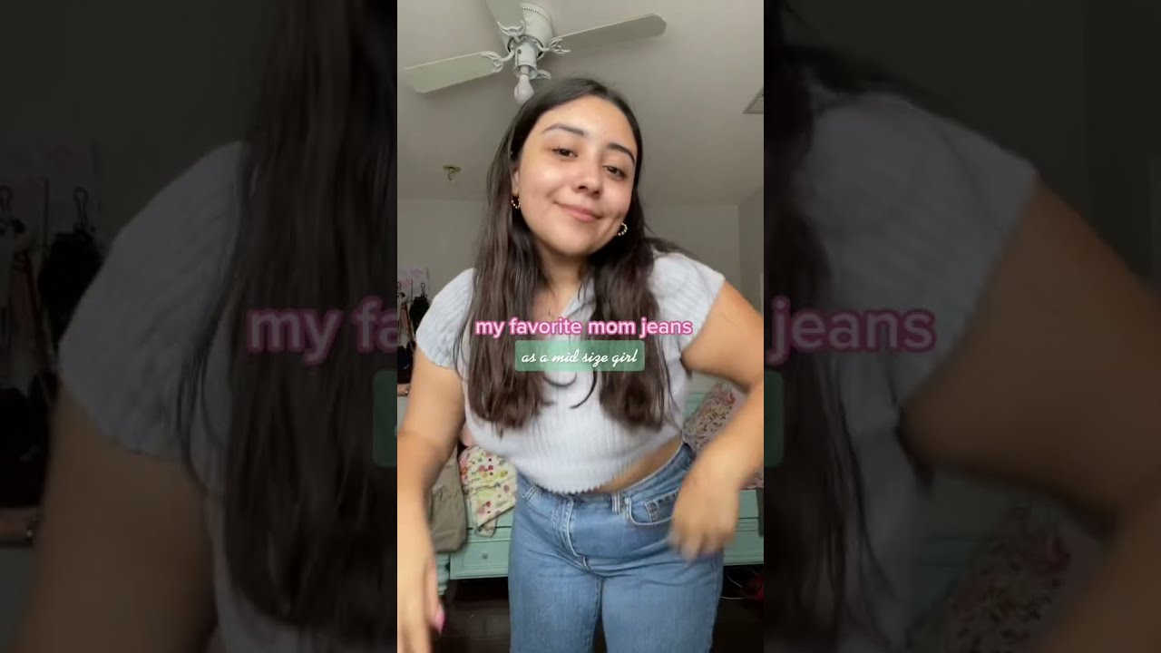 My Favorite Mom Jeans as a Midsize Girl