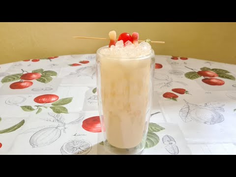 #Coctel pasión de coco/coconut passion cocktail.