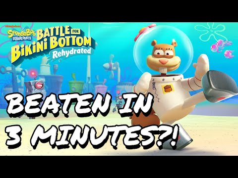 How to Beat Spongebob: Battle for Bikini Bottom in Under 3 Minutes