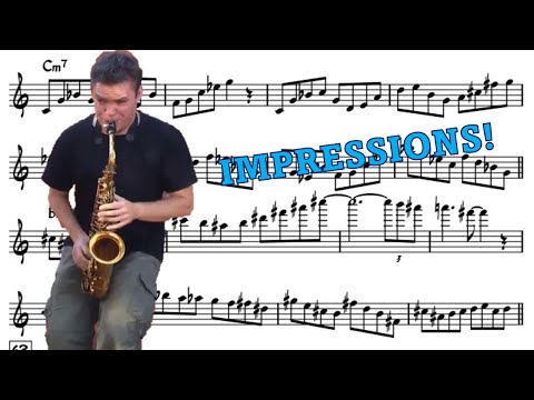 Baptiste Herbin on Impressions - Eb Transcription