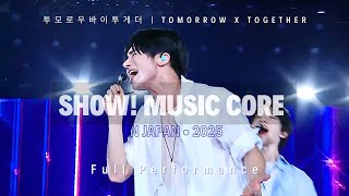 Download lagu TOMORROW X TOGETHER (투모로우바이투게더) | Show! Music Core in Japan 2025 • Full Performance mp3 Download lagu TOMORROW X TOGETHER (투모로우바이투게더) | Show! Music Core in Japan 2025 • Full Performance mp3