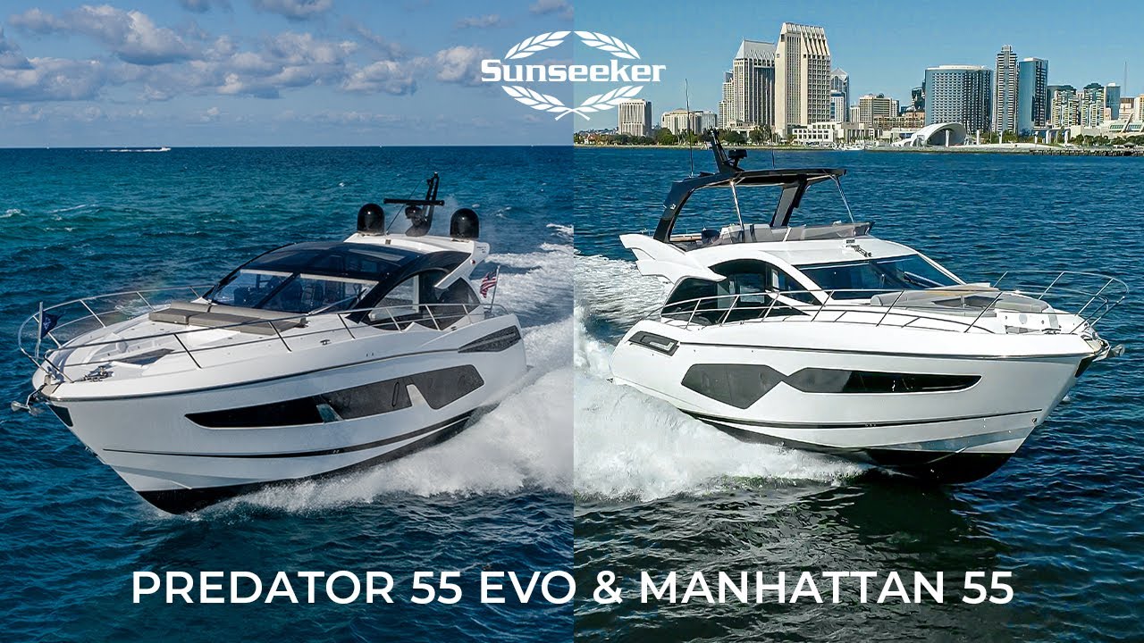 Sunseeker Manhattan 55 & Predator 55 EVO Global Premiere