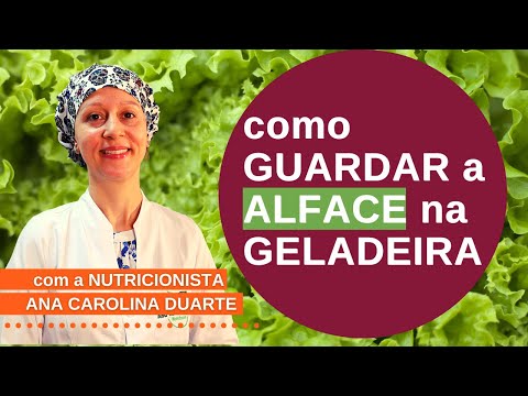 How to store lettuce in the refrigerator? - Health on a Plate | Nutritionist Ana Carolina