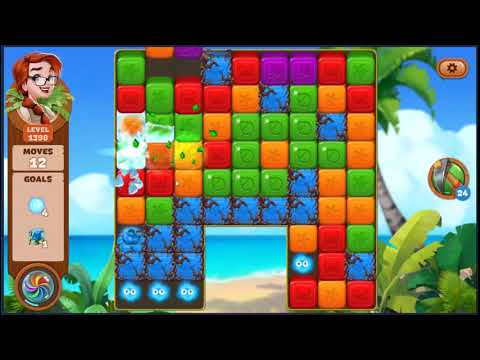 Lost Island Blast Adventure Level 1398 - NO BOOSTERS 🏝️ | SKILLGAMING ✔️