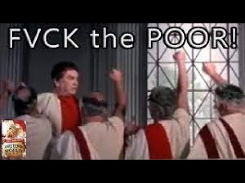 F*CK THE POOR. HAIL CAESAR. FIRST ARTIST, FIRST CRITIC - BEST SCENES FROM HISTORY OF THE WORLD PART1