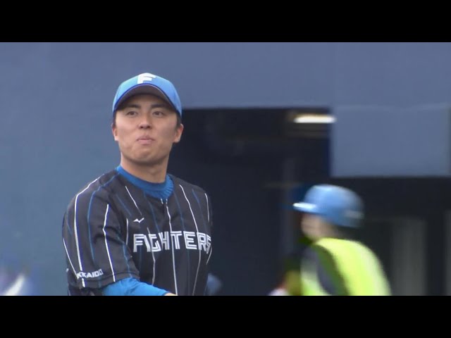 【春季キャンプ紅白戦】実戦初登板!! 新加入のファイターズ・田中正義が1イニング無失点!!  2023年2月11日 北海道日本ハムファイターズ