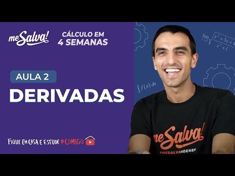 AO VIVO | Derivadas: Aula 2 | Me Salva! Engenharia | #FiqueEmCasa e Estude #Comigo