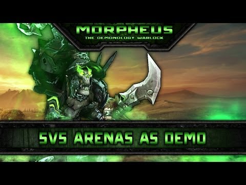 5v5 Demo Lock Ownage - WoW PvP 5.4.7