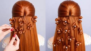 Simple & Stylish Tutorials | Top 2 Easy And Unique Hairstyles | New Half Up Half Down Hairstyles