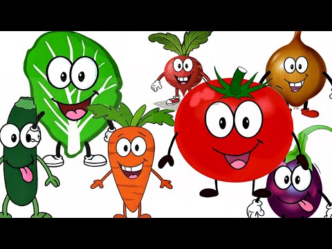 ♫ Les Légumes en Français avec une Chanson ♫ Learn French Vegetables with a Song ♫ Niños ♫ Kinder ♫