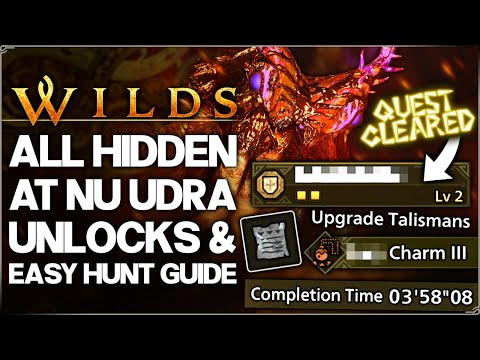 Monster Hunter Wilds - Arch Tempered Nu Udra Secret Armor Unlocks, New Attacks & Easy Hunt Guide!